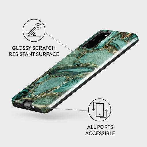 Ubud Jungle - Turquoise Samsung Galaxy S20 Plus 4G / 5G Case 7