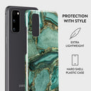 Ubud Jungle - Turquoise Samsung Galaxy S20 4G / 5G Case 2