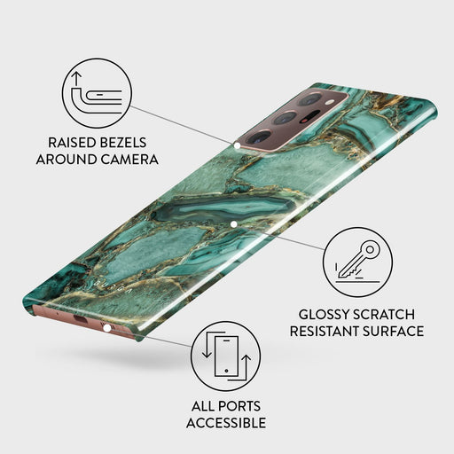 Ubud Jungle - Turquoise Samsung Galaxy Note 20 Ultra 4G / 5G Case 3