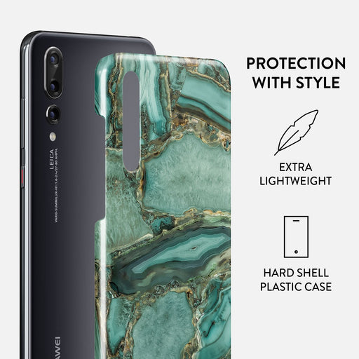 Ubud Jungle - Turquoise Huawei P20 Case 2
