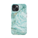Uluwatu Waves - Teal iPhone 14 Case 5