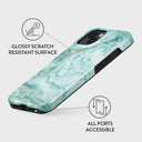 Uluwatu Waves - Teal iPhone 14 Case 7