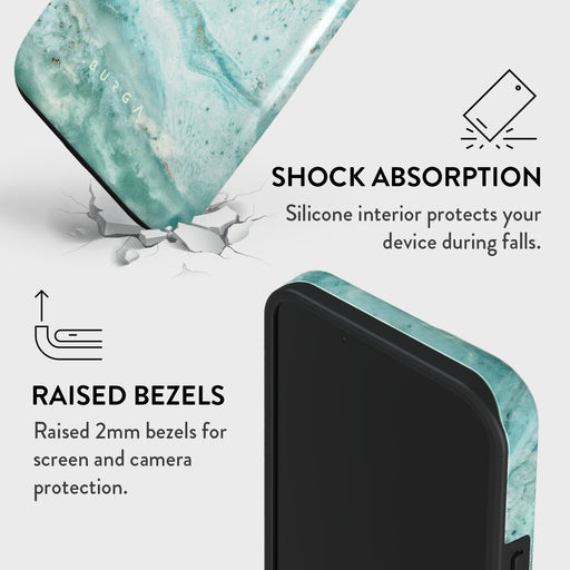 Uluwatu Waves - Teal iPhone 14 Case 8