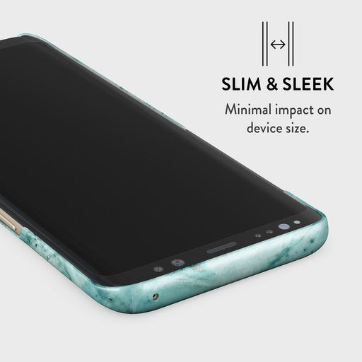 Uluwatu Waves - Teal Samsung Galaxy S9 Plus Case 4