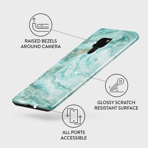 Uluwatu Waves - Teal Huawei Mate 20 Case 3