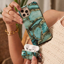 Ubud Jungle - Turquoise iPhone SE (2022) Case 12