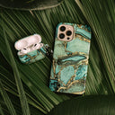 Ubud Jungle - Turquoise iPhone SE (2022) Case 13