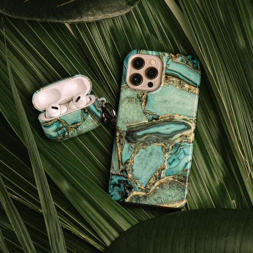 Ubud Jungle - Turquoise iPhone SE (2022) Case 13