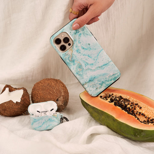 Uluwatu Waves - Teal Xiaomi Mi 11 Lite 4G / 5G Case 8