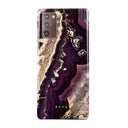 Purple Skies - Marble Samsung Galaxy Note 20 4G / 5G Case 1