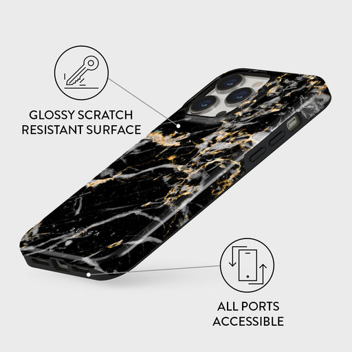 Make A Wish - Gold Marble iPhone 13 Pro Case 7