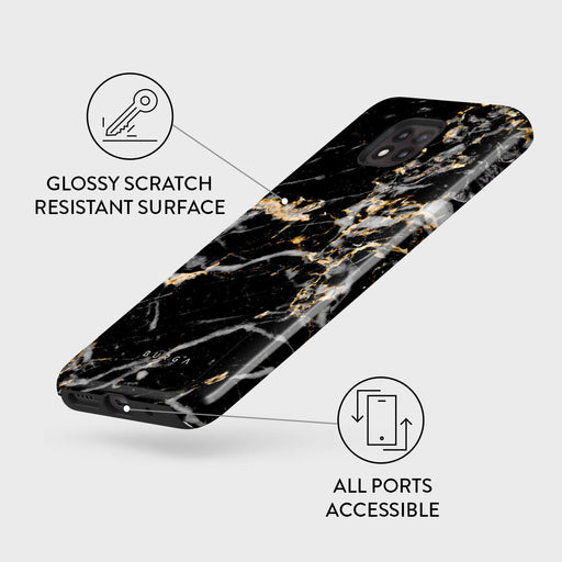 Make A Wish - Gold Marble Motorola Moto G Power 2021 Case 3