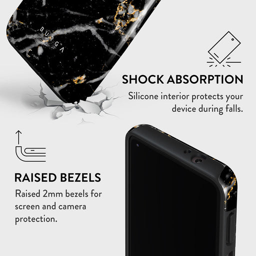 Make A Wish - Gold Marble Motorola Moto G Power 2021 Case 4