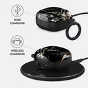Make A Wish - Gold Marble Samsung Galaxy Buds 2 Case 3