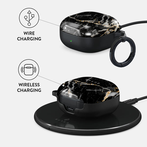 Make A Wish - Gold Marble Samsung Galaxy Buds Pro 2 Case 3