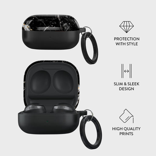 Make A Wish - Gold Marble Samsung Galaxy Buds 2 Case 4