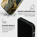Northern Lights - Marble iPhone 14 Pro Max Case 8