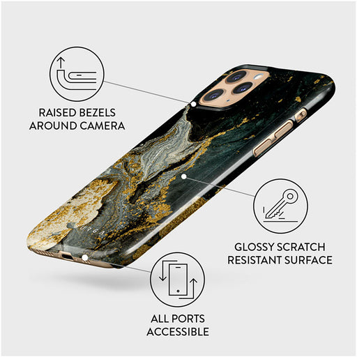 Northern Lights - Marble iPhone 11 Pro Max Case 3