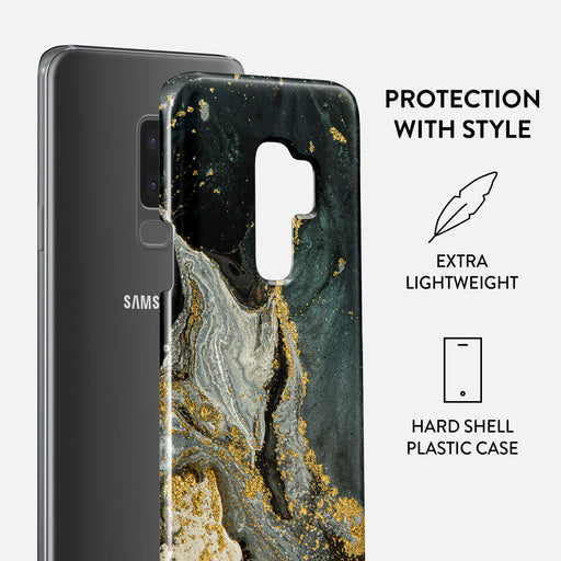 Northern Lights - Marble Samsung Galaxy S9 Plus Case 2