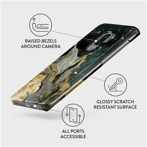 Northern Lights - Marble Samsung Galaxy S9 Plus Case 3