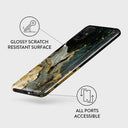 Northern Lights - Marble Samsung Galaxy A71 4G Case 7