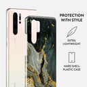 Northern Lights - Marble Huawei P30 Pro Case 2