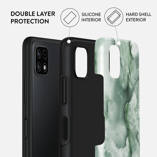 Pistachio Cheesecake - Green Samsung Galaxy A22 5G Case 2