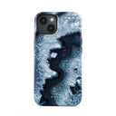 Frozen Lake - Gray Marble iPhone 14 Case 5