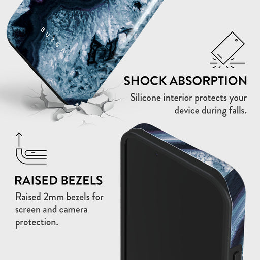 Frozen Lake - Gray Marble iPhone 14 Case 8