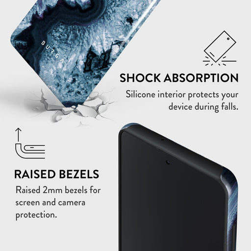Frozen Lake - Gray Marble Samsung Galaxy A71 4G Case 8
