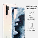 Frozen Lake - Gray Marble Huawei P30 Pro Case 2