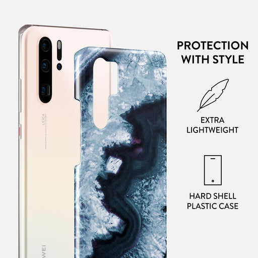 Frozen Lake - Gray Marble Huawei P30 Pro Case 2