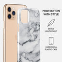 White Winter - Classy Marble iPhone 11 Pro Case 2