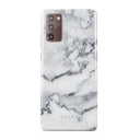 White Winter - Classy Marble Samsung Galaxy Note 20 4G / 5G Case 1