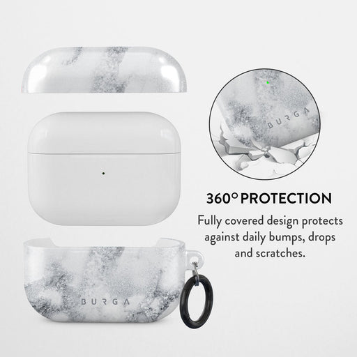 White Winter - Classy Marble AirPods Pro Case 2