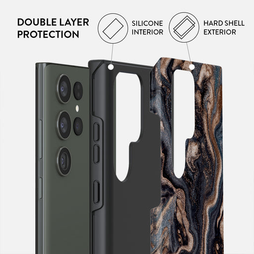 Enchanted Mirror - Marble Samsung Galaxy S23 Ultra Case 4
