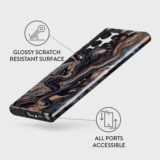 Enchanted Mirror - Marble Samsung Galaxy S22 Ultra Case 5