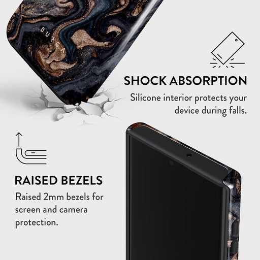 Enchanted Mirror - Marble Samsung Galaxy S22 Ultra Case 6